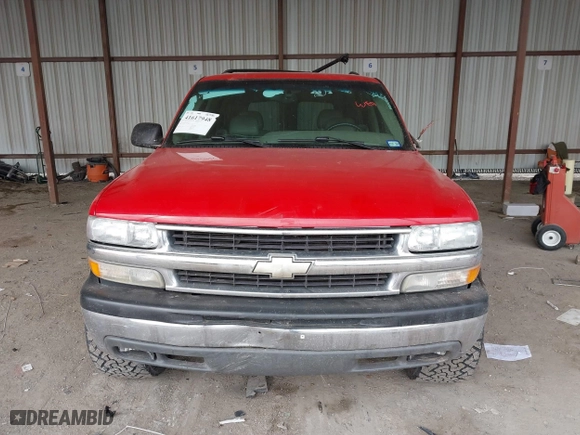 2002 Chevrolet Tahoe LT with VIN 1GNEC13Z52R148406, listed as a IAAI auction lot 41617948 with 190,502 mi miles. Bid and sale history available at carsss.com. Image 12.