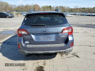 2015 Subaru Outback Premium with VIN 4S4BSACCXF3244319, listed as a Copart auction lot 53958195 with Not Provided miles and Salvage Title. Bid and sale history available at DreamBid. Image 6.