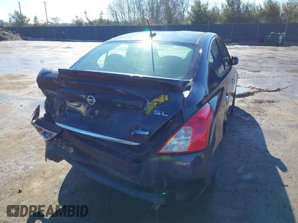 2014 Nissan Versa S Plus with VIN 3N1CN7AP3EL850527, listed as a IAAI auction lot 41662427 with 210,736 mi miles and . Bid and sale history available at DreamBid. Image 4.