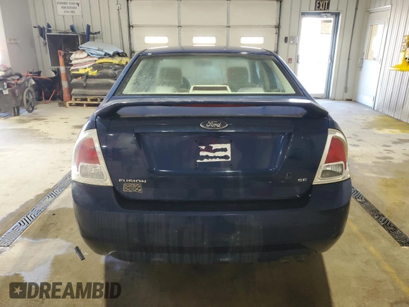 2006 Ford Fusion SE with VIN 3FAFP07Z86R220740, listed as a Copart auction lot 54476805 with 172,270 mi miles and Salvage Title. Bid and sale history available at carsss.com. Image 6.