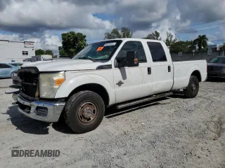 2012 Ford F-350 XL with VIN 1FT7W3ATXCEB07863, listed as a Copart auction lot 86399544 with 158,932 mi miles and Salvage Title. Bid and sale history available at DreamBid. Image 1.