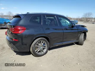 2019 BMW X3 xDrive30i with VIN 5UXTR9C54KLR05467, listed as a Copart auction lot 52189765 with Not Provided miles and Salvage Title. Bid and sale history available at DreamBid. Image 3.