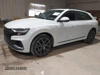 2021 Audi Q8 Premium Plus z VIN WA1EVAF11MD013975, wystawiony jako IAAI lot #41380207 z przebiegiem 77 979 mil mil oraz . Historia ofert i sprzedaży dostępna na DreamBid. Obrazek 20.