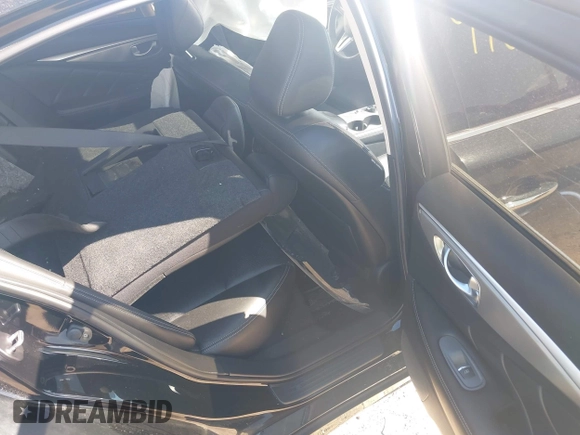 2019 Infiniti Q50 3.0t LUXE with VIN JN1EV7AR6KM591124, listed as a IAAI auction lot 41683686 with 66,529 mi miles. Bid and sale history available at carsss.com. Image 8.