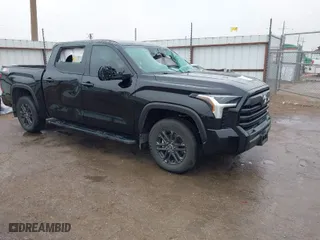 2024 Toyota Tundra 2WD SR5 with VIN 5TFLA5AB4RX041534, listed as a IAAI auction lot 41445510 with 10,056 mi miles. Bid and sale history available at carsss.com. Image 1.