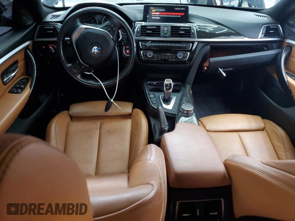 2018 BMW 4 Series 440i with VIN WBA4J5C59JBF07309, listed as a Copart auction lot 74893994 with 89,054 mi miles and Salvage Title. Bid and sale history available at DreamBid. Image 8.
