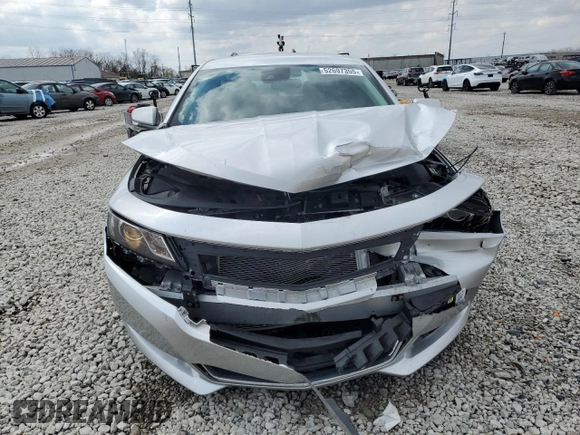 2015 Chevrolet Impala LT with VIN 2G1125S37F9131632, listed as a Copart auction lot 52697355 with 431,528 mi miles and Salvage Title. Bid and sale history available at carsss.com. Image 5.