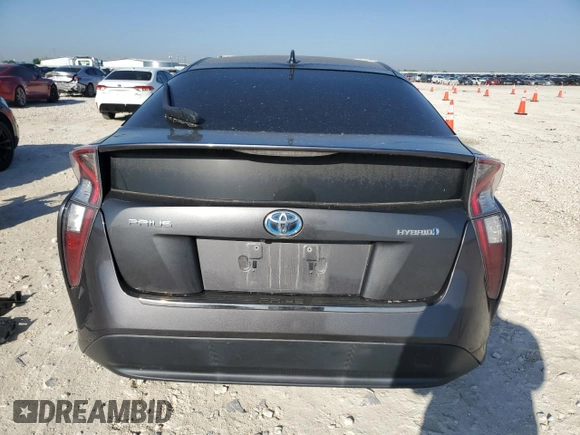 2016 Toyota Prius Four z VIN JTDKARFU1G3507793, wystawiony jako Copart lot #51680345 z przebiegiem 96 046 mil mil oraz Czysty tytuł • Clean title. Historia ofert i sprzedaży dostępna na DreamBid. Obrazek 6.