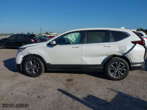 2021 Honda CR-V EX-L with VIN 7FARW1H85ME023016, listed as a IAAI auction lot 41304714 with 54,185 mi miles. Bid and sale history available at carsss.com. Image 14.