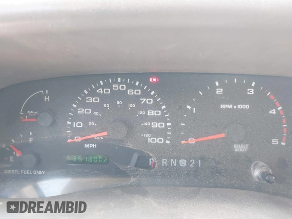 2002 Ford F-350 XL with VIN 1FTSW31F12EB06717, listed as a IAAI auction lot 41911543 with 351,800 mi miles and . Bid and sale history available at DreamBid. Image 7.