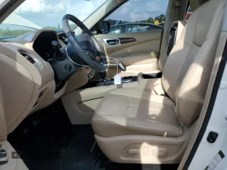 2017 Nissan Pathfinder Platinum with VIN 5N1DR2MN8HC651164, listed as a Copart auction lot 54585505 with 98,691 mi miles and Salvage title. Bid and sale history available at DreamBid. Image 7.