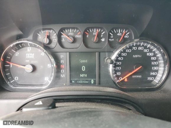 2016 Chevrolet Tahoe Commercial with VIN 1GNSKDEC9GR351547, listed as a Copart auction lot 70412524 with 130,010 mi miles and Clean Title. Bid and sale history available at carsss.com. Image 9.