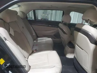 2017 Genesis G90 5.0L Ultimate with VIN KMHG54JH2HU024053, listed as a Copart auction lot 84533734 with 89,935 mi miles and Salvage Title. Bid and sale history available at carsss.com. Image 10.