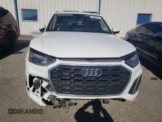 2022 Audi Q5 S line Premium with VIN WA1GAAFY9N2071105, listed as a Copart auction lot 73040122 with 21,502 mi miles. Bid and sale history available at carsss.com. Image 5.