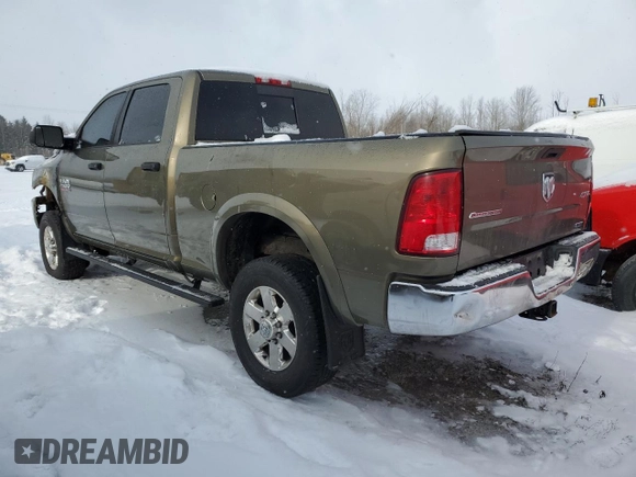2014 Ram 2500 Outdoorsman with VIN 3C6UR5DJ7EG272028, listed as a Copart auction lot 45402555 with Not provided miles and Salvage title. Bid and sale history available at DreamBid. Image 2.