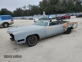 1972 Cadillac Eldorado z VIN 6L67S2Q414300, wystawiony jako Copart lot #44440025 z przebiegiem 11 696 mil mil oraz Szkoda całkowita • Salvage title. Historia ofert i sprzedaży dostępna na DreamBid. Obrazek 1.