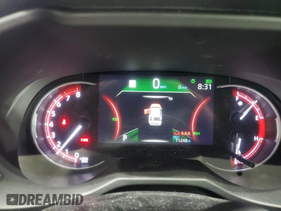 2024 Toyota RAV4 XLE with VIN 2T3P1RFV8RC442568, listed as a Copart auction lot 52145615 with 11,248 mi miles and Salvage Title. Bid and sale history available at DreamBid. Image 9.