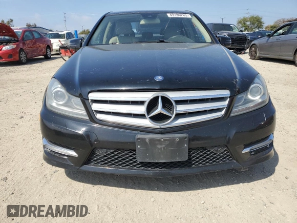 2013 Mercedes-Benz C-Class C 250 Sport with VIN WDDGF4HB8DA873463, listed as a Copart auction lot 49186265 with 122,990 mi miles and Salvage Title. Bid and sale history available at carsss.com. Image 5.
