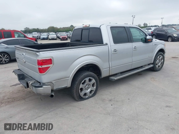 2012 Ford F-150 XL with VIN 1FTFW1CT2CKD51232, listed as a IAAI auction lot 41497343 with 300,216 mi miles. Bid and sale history available at carsss.com. Image 4.