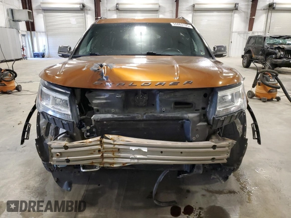 2017 Ford Explorer XLT with VIN 1FM5K8D84HGB45734, listed as a Copart auction lot 55063125 with 89,779 mi miles and Salvage Title. Bid and sale history available at carsss.com. Image 5.