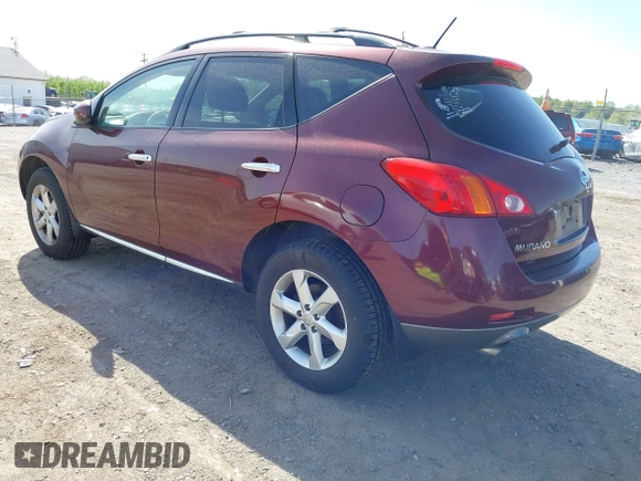 2010 Nissan Murano SL z VIN JN8AZ1MW4AW114813, wystawiony jako IAAI lot #42169715 z przebiegiem 142 402 mil mil oraz . Historia ofert i sprzedaży dostępna na DreamBid. Obrazek 3.