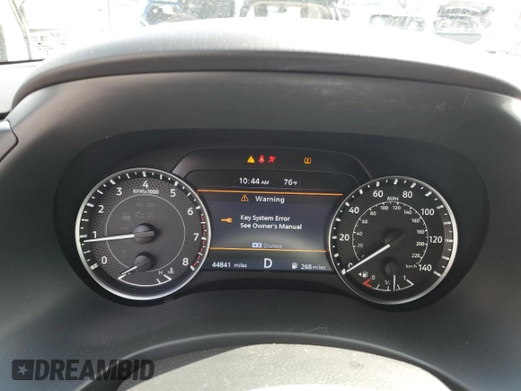 2021 Nissan Armada SL with VIN JN8AY2BA8M9370391, listed as a Copart auction lot 44118255 with 44,841 mi miles and Non Repairable. Bid and sale history available at carsss.com. Image 9.