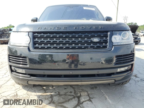 2016 Land Rover Range Rover Supercharged with VIN SALGS3EF3GA256976, listed as a Copart auction lot 54989875 with 111,497 mi miles and Clean title. Bid and sale history available at DreamBid. Image 5.