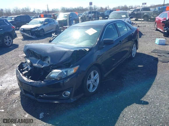 2012 Toyota Camry L with VIN 4T1BF1FK8CU057349, listed as a IAAI auction lot 41875519 with 163,872 mi miles. Bid and sale history available at carsss.com. Image 2.