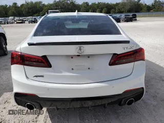 2019 Acura TLX w/A-Spec Pkg with VIN 19UUB1F61KA006305, listed as a Copart auction lot 81077674 with 82,763 mi miles and Salvage Title. Bid and sale history available at carsss.com. Image 6.