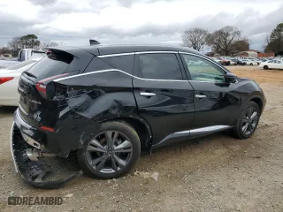 2023 Nissan Murano Platinum with VIN 5N1AZ2DJ5PC127047, listed as a Copart auction lot 47568585 with 14,732 mi miles and Salvage Title. Bid and sale history available at carsss.com. Image 3.