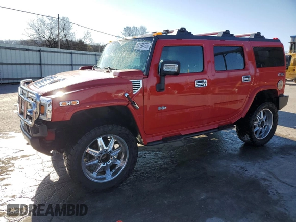 2007 Hummer H2 SUV z VIN 5GRGN23UX7H108128, wystawiony jako Copart lot #50398775 z przebiegiem 308 653 mil mil oraz Szkoda całkowita • Salvage title. Historia ofert i sprzedaży dostępna na DreamBid. Obrazek 1.