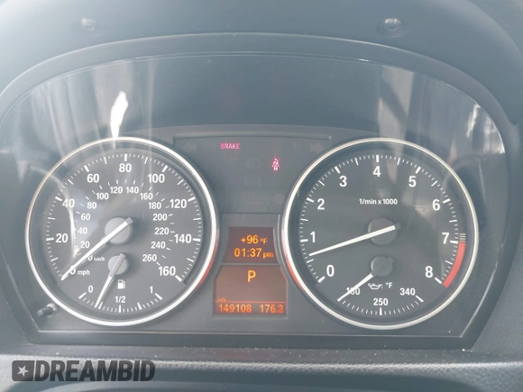 2011 BMW 3 Series 335i xDrive with VIN WBAKF9C52BE262351, listed as a IAAI auction lot 42178686 with 149,108 mi miles and . Bid and sale history available at DreamBid. Image 7.