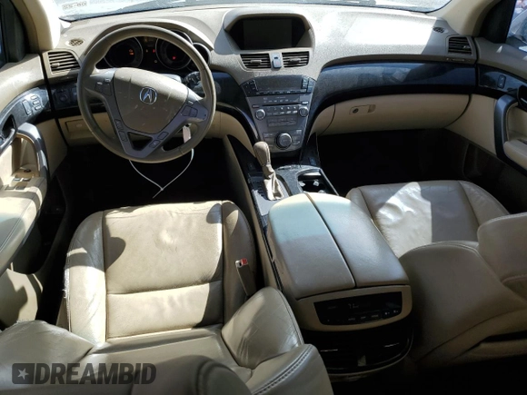 2007 Acura MDX Technology with VIN 2HNYD28327H507662, listed as a Copart auction lot 46334205 with 152,613 mi miles and Salvage Title. Bid and sale history available at DreamBid. Image 8.