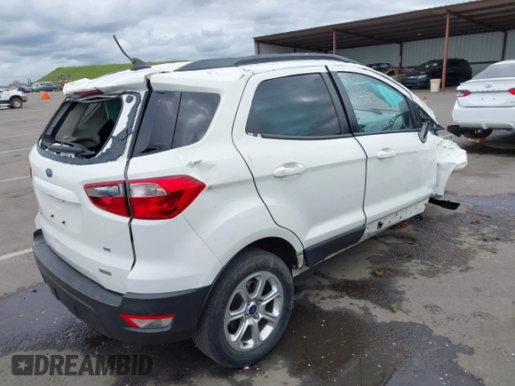 2018 Ford EcoSport SE with VIN MAJ3P1TE1JC220730, listed as a IAAI auction lot 41861691 with Not Provided miles. Bid and sale history available at carsss.com. Image 4.