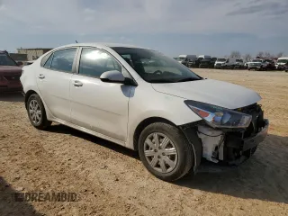 2023 Kia Rio S with VIN 3KPA24AD1PE615715, listed as a Copart auction lot 45717065 with 24,486 mi miles and Salvage Title. Bid and sale history available at carsss.com. Image 4.