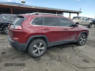 2019 Jeep Cherokee Limited z VIN 1C4PJMDX2KD351644, wystawiony jako Copart lot #55342865 z przebiegiem 65 570 mil mil oraz Szkoda całkowita • Salvage title. Historia ofert i sprzedaży dostępna na DreamBid. Obrazek 3.