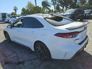 2024 Toyota Corolla XSE with VIN 5YFT4MCE1RP176302, listed as a Copart auction lot 47175745 with 20,123 mi miles and Clean Title. Bid and sale history available at carsss.com. Image 2.