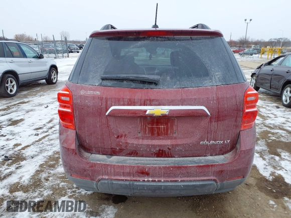 2016 Chevrolet Equinox LT with VIN 2GNALCEK4G6316453, listed as a IAAI auction lot 41602383 with 141,983 mi miles and . Bid and sale history available at carsss.com. Image 16.