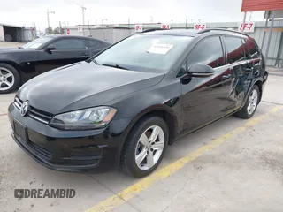 2015 Volkswagen Golf SportWagen TDI SE with VIN 3VWFA7AU8FM507037, listed as a IAAI auction lot 41491550 with 116,751 mi miles. Bid and sale history available at carsss.com. Image 2.