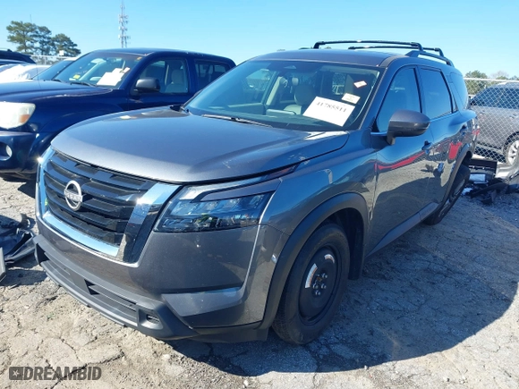 2024 Nissan Pathfinder SV with VIN 5N1DR3BA0RC228960, listed as a IAAI auction lot 41785511 with 18,498 mi miles. Bid and sale history available at carsss.com. Image 20.