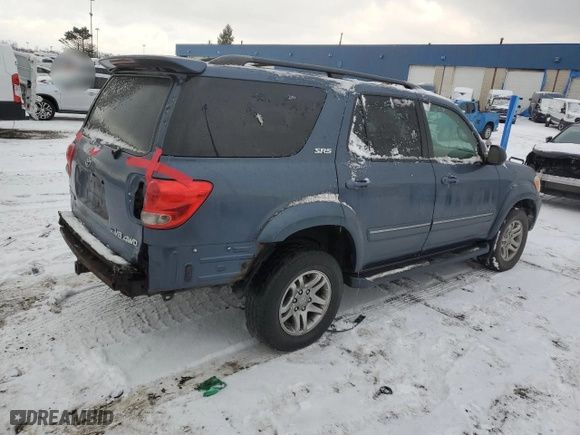 2005 Toyota Sequoia SR5 with VIN 5TDBT44A85S237575, listed as a Copart auction lot 42368745 with 281,269 mi miles and Salvage Title. Bid and sale history available at carsss.com. Image 3.