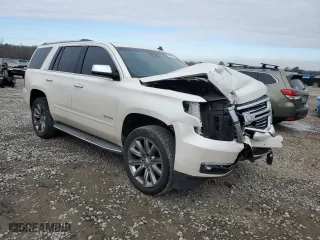 2015 Chevrolet Tahoe LTZ with VIN 1GNSCCKC5FR275738, listed as a Copart auction lot 46456045 with 175,606 mi miles and Salvage Title. Bid and sale history available at carsss.com. Image 4.