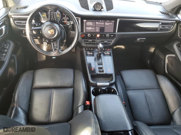 2024 Porsche Macan with VIN WP1AA2A59RLB07100, listed as a Copart auction lot 49866655 with 12,636 mi miles and Salvage Title. Bid and sale history available at carsss.com. Image 8.