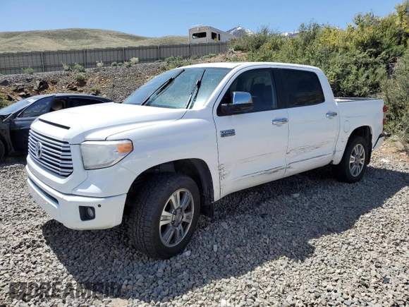 2016 Toyota Tundra 4WD Truck Platinum with VIN 5TFAW5F12GX493682, listed as a Copart auction lot 54406625 with 113,854 mi miles and Clean Title. Bid and sale history available at carsss.com. Image 1.