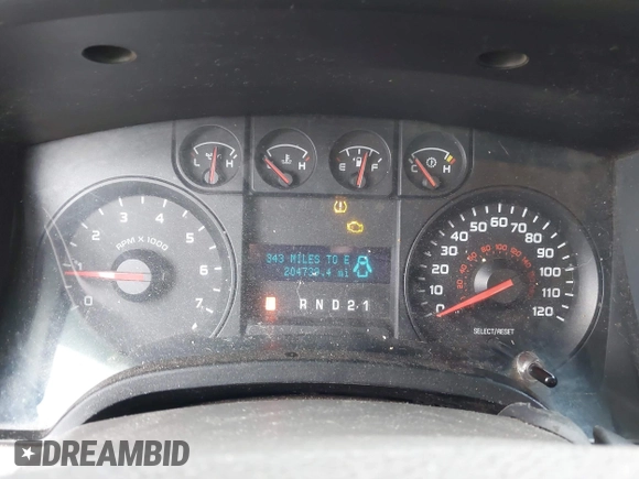 2010 Ford F-150 XL with VIN 1FTEX1EW7AKE03483, listed as a IAAI auction lot 41661717 with 204,739 mi miles. Bid and sale history available at carsss.com. Image 7.