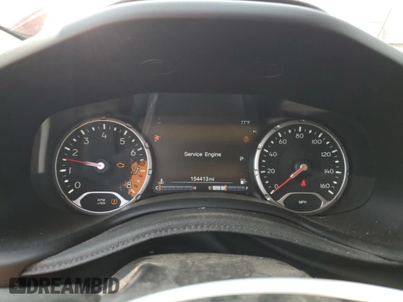 2015 Jeep Renegade Trailhawk with VIN ZACCJBCT9FPB78763, listed as a Copart auction lot 59810285 with 154,413 mi miles and Clean title. Bid and sale history available at DreamBid. Image 9.