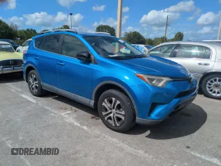 2017 Toyota RAV4 LE with VIN JTMZFREV5HJ147113, listed as a Copart auction lot 73886684 with Not Provided miles and Salvage Title. Bid and sale history available at DreamBid. Image 4.