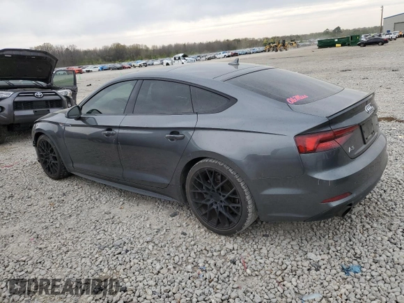 2019 Audi A5 Sportback Premium Plus with VIN WAUENCF56KA099090, listed as a Copart auction lot 47549954 with 70,949 mi miles. Bid and sale history available at carsss.com. Image 2.