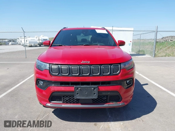 2022 Jeep Compass High Altitude with VIN 3C4NJDCB8NT146177, listed as a IAAI auction lot 42199642 with 85,121 mi miles and . Bid and sale history available at DreamBid. Image 12.