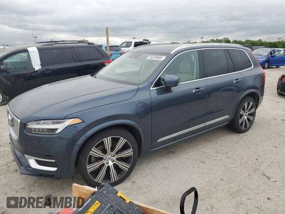 2021 Volvo XC90 Inscription Expression with VIN YV4BR00L2M1699623, listed as a Copart auction lot 58399905 with Not provided miles and Salvage title. Bid and sale history available at DreamBid. Image 1.